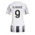 Maillot de foot Juventus Dusan Vlahovic #9 Domicile vêtements Femmes 2025-26 Manches Courtes